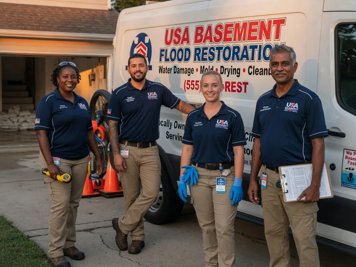 Basement Flood Cleanup company in Sargeant, MN